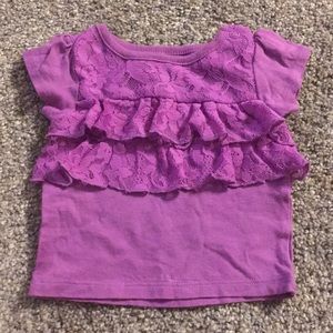 Short sleeve baby shirt